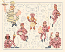 Afbeelding in Gallery-weergave laden, &#39;Let&#39;s get cooking!&#39; print
